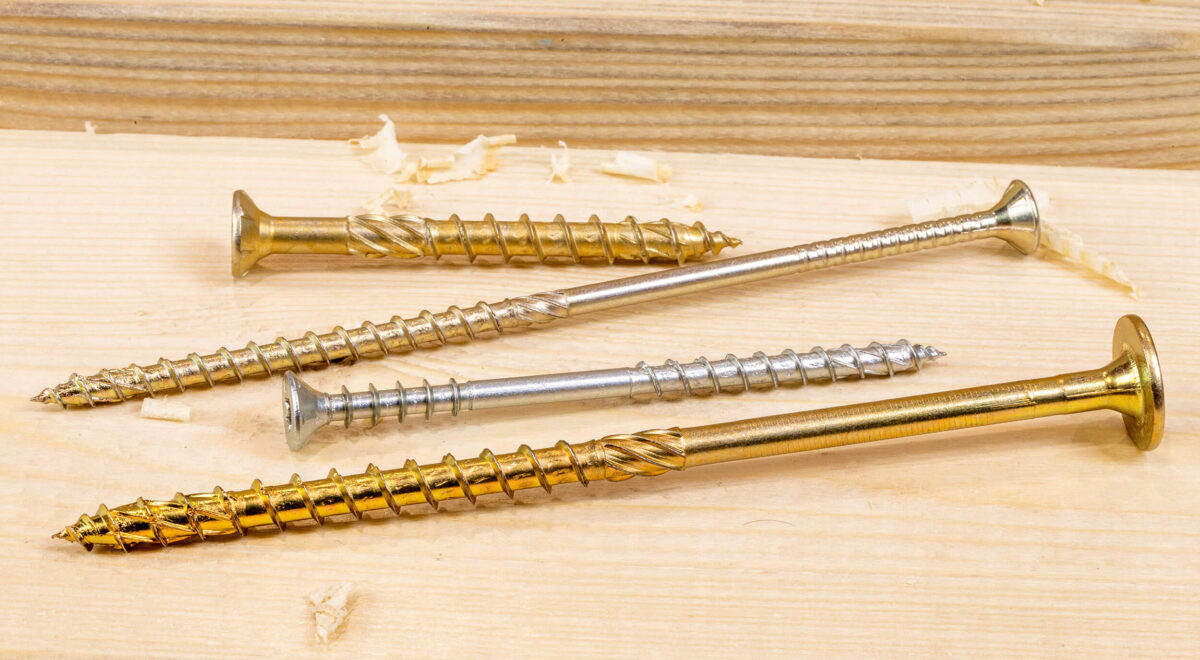 How to select the length of carpentry screws?