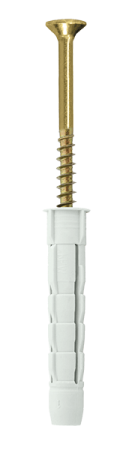 KW / BKW / W-KW - Multi-purpose plug with hardened wood screw, PZ-2/PZ-3