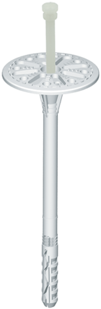 LTX-10 - Hammer-in fastener with plastic nail - short embedment depth