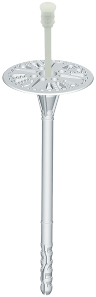 LTX-8 - Hammer-in fastener with plastic nail - short embedment depth