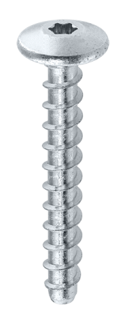 WDBLG - Concrete mushroom head screw for quick installation of permanent and temporary fastenings