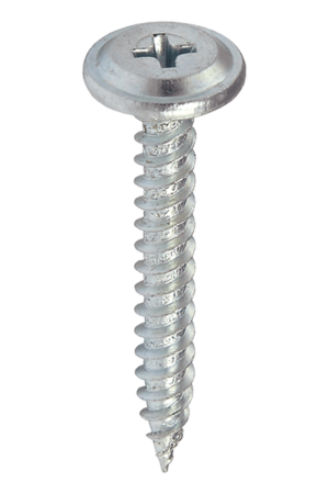 WPC / BWPC - Flange head zinc plated screw