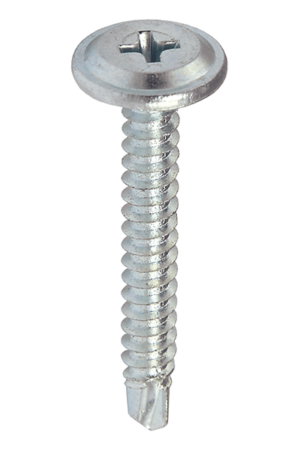 WSPC / BWSPC - Flange head zinc plated screw