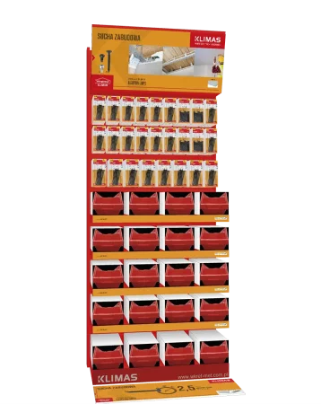 R-REGAL-GM1.D.P.BL.v2-EN - Rack with screws for fixing plasterboards in metal substrate